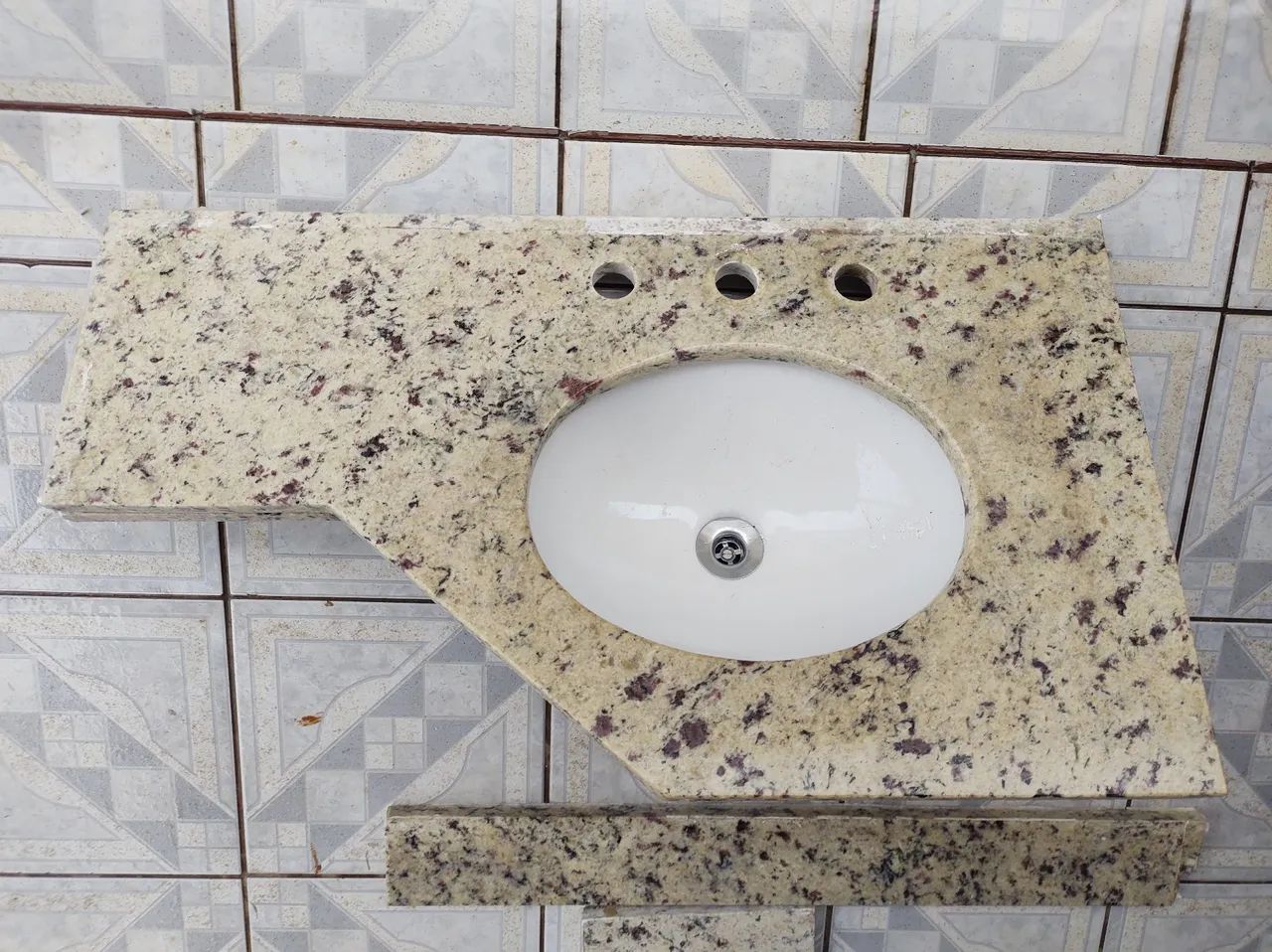 Cuba para banheiro em granito 