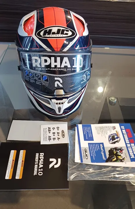 Capacete HJC RPHA 10 - Tamanho 56