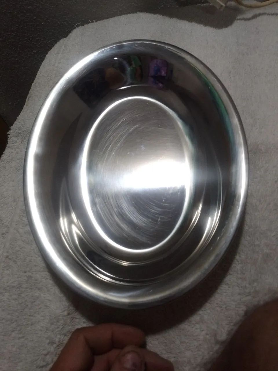Travessa aço inox inoxidável funda 