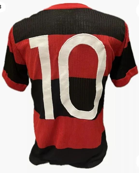 Camisa Flamengo Retro Ramon De Carranza 1980 - Foto 2
