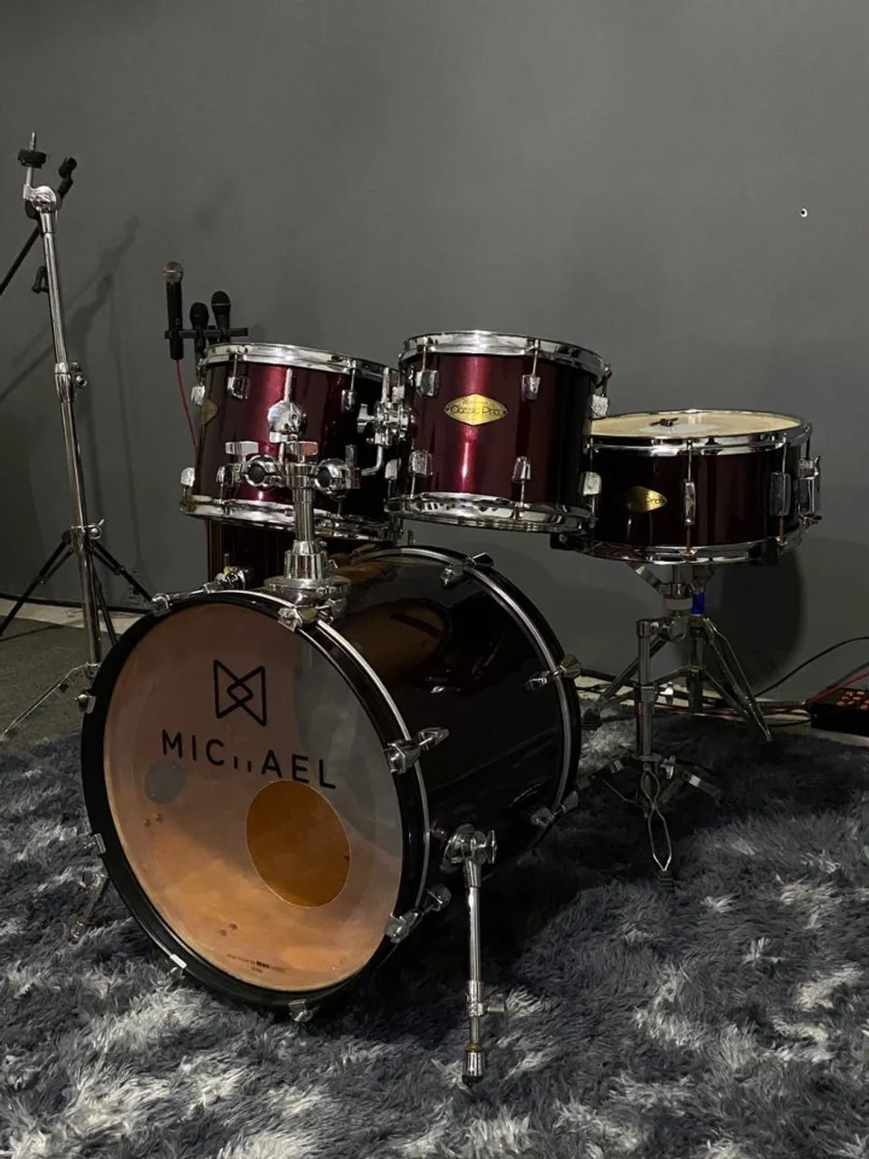 Bateria Completa Michael Classic Pro - Excelente Estado!