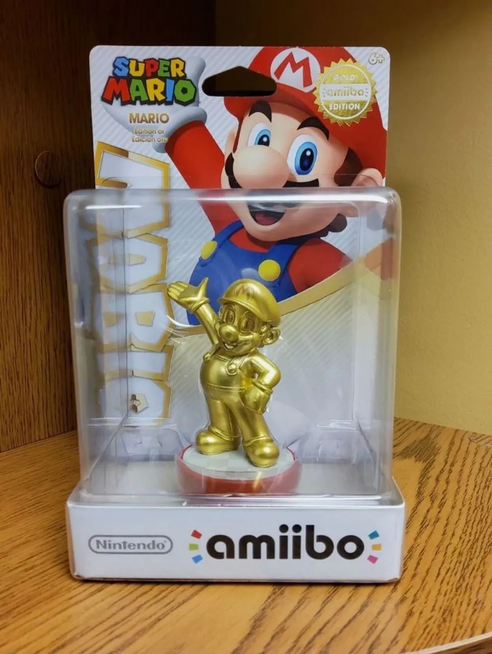 Amiibo gol Mario lacrado 