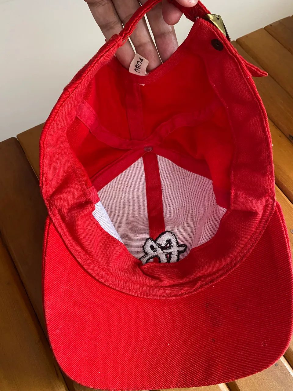 Boné Fubu vermelho  - Foto 4