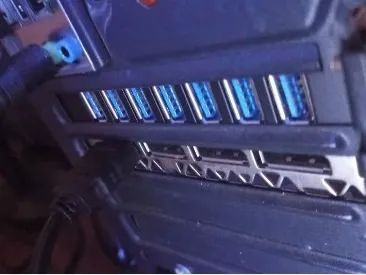 Adaptador Pcie Express P/ Placa mãe Hub 7x Usb 3.0 Para Desktop/Pc/Computado - Foto 5