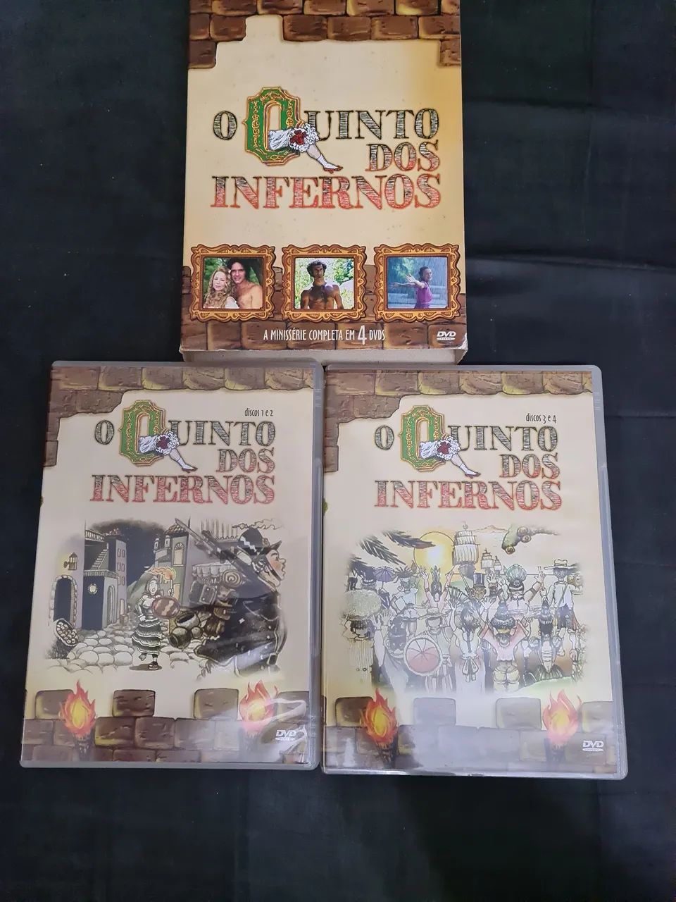 O Quinto dos Infernos - Minissérie Completa em DVD