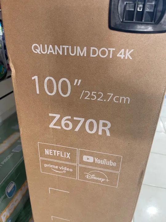 TV Toshiba 100 polegadas Quantum Dot 4K - Foto 2