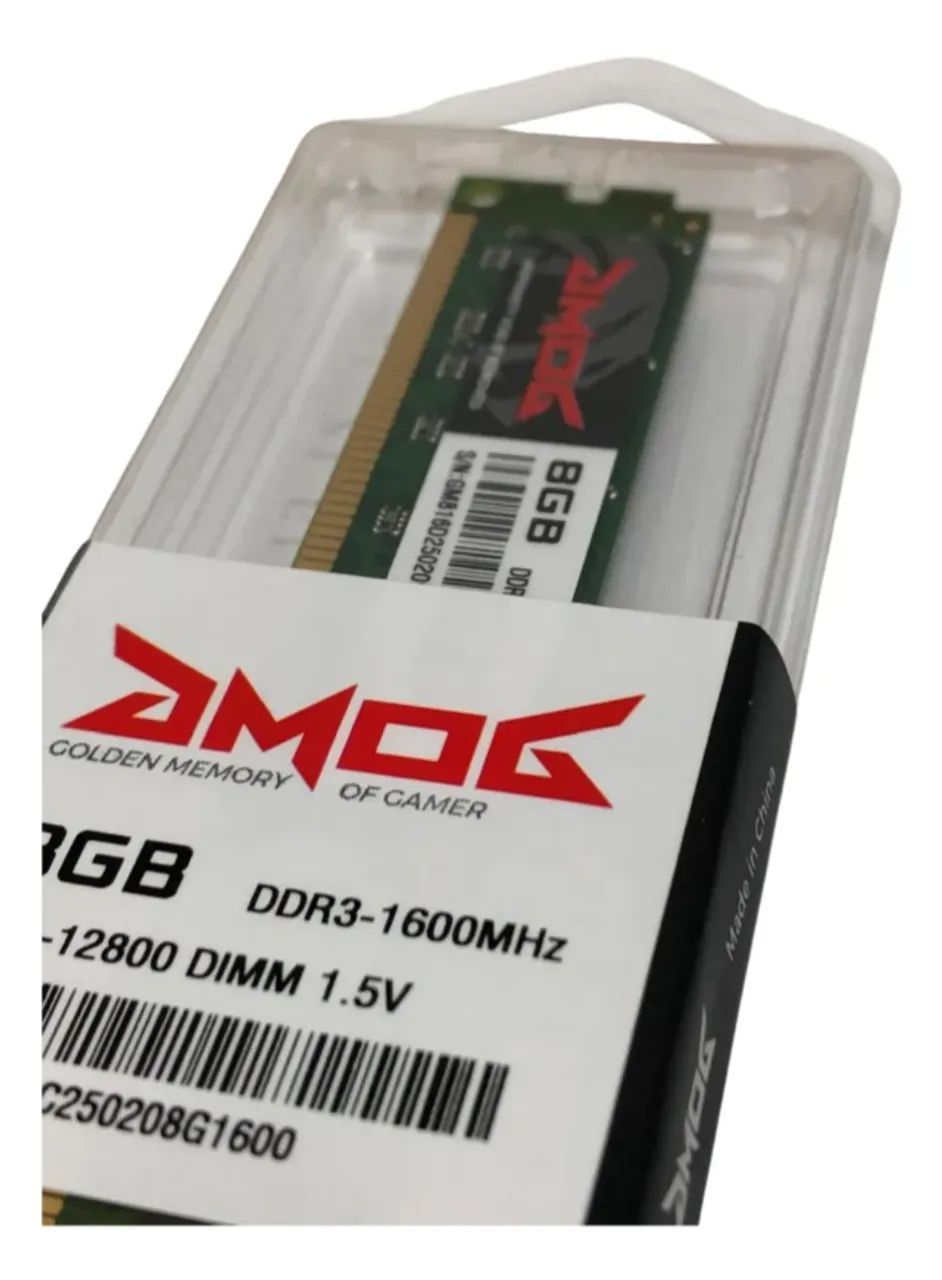DDR3 Memory 8GB 1600MHz CL11 Golden Memory - GMPc240508g16064275301260419123