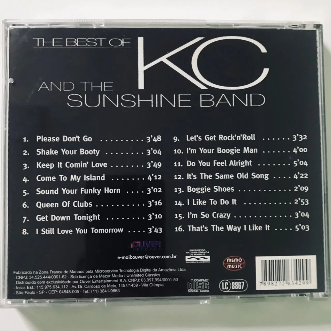 CD KC AND THE SUNSHINE BAND KEEP IT COMING LOVE PLEASE DONT GO - Foto 4