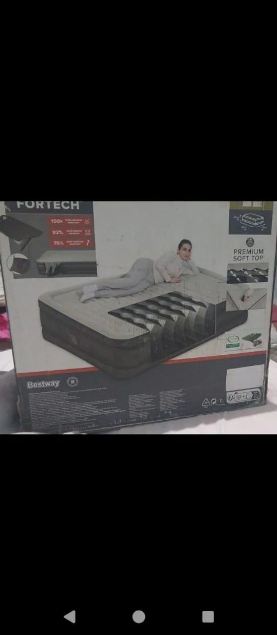 Colchão inflável de casal  - Foto 2