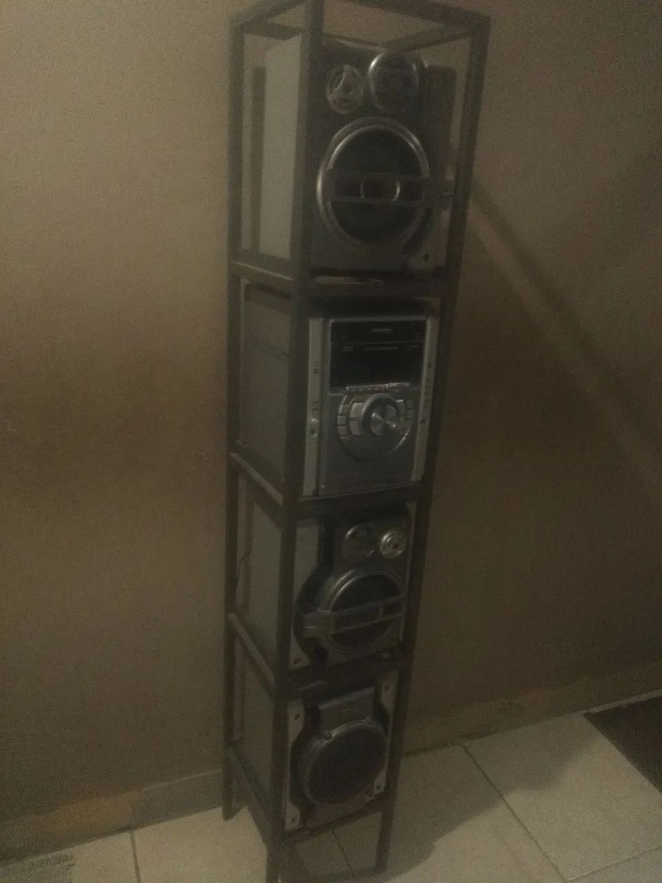 Sistem Panasonic aparelho de som
