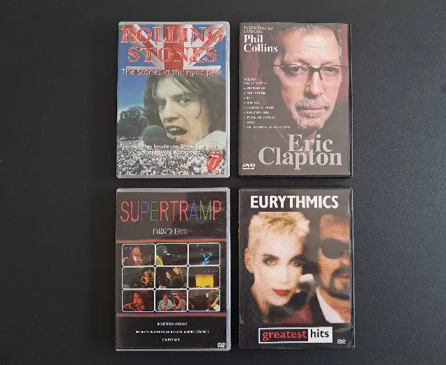 DVDs Pop/Rock (Lote)