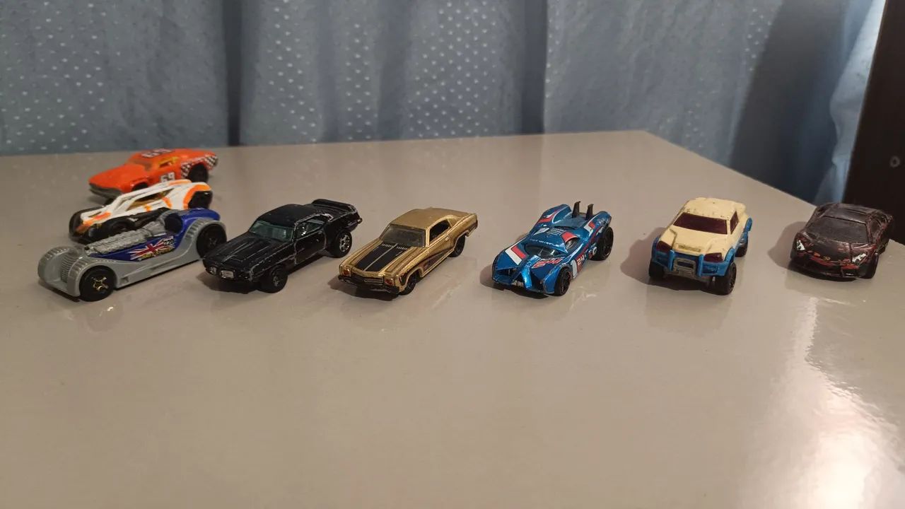 Pack 8 hotweels antigos. 