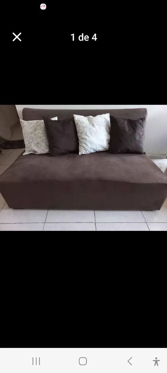 Sofá 3 lugares confortável e moderno - Foto 3