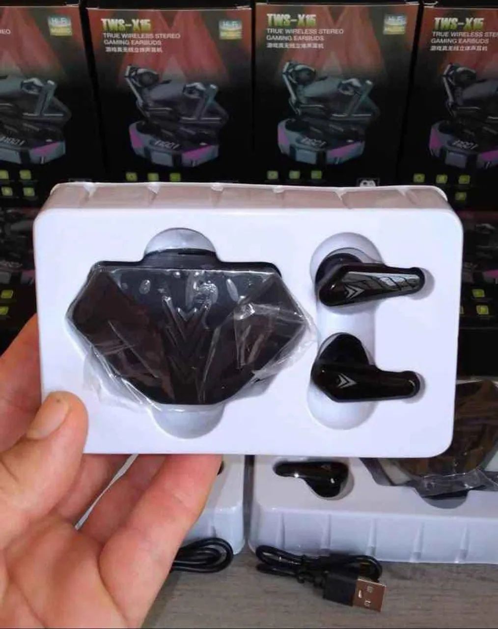 FONE DE OUVIDO BLUETOOTH (SEM FIO), X15 BLUETOOTH WIRELESS - Foto 2