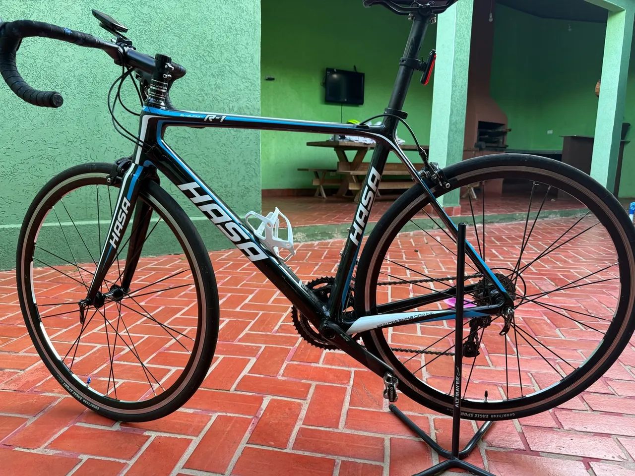 Bicicleta Hasa Speed Carbono - Foto 5