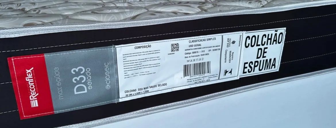 Cama de Casal + Base (Ortobom) - Foto 2