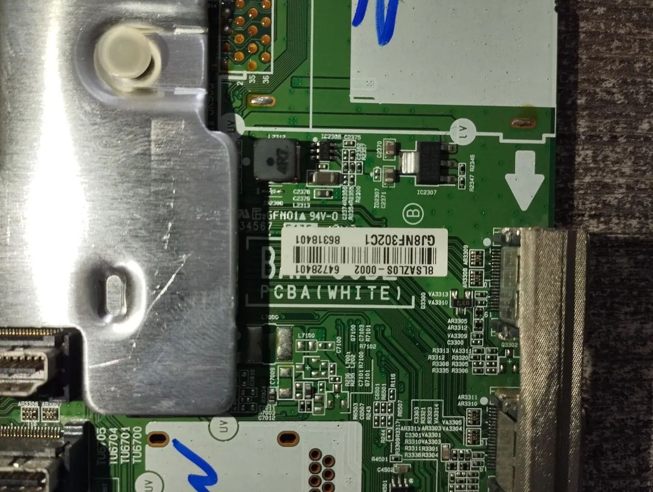 Placa Principal + Placa Fonte LG 75UK6520PSA | EBU64730501 EAY64908601 (Usado) - Foto 2