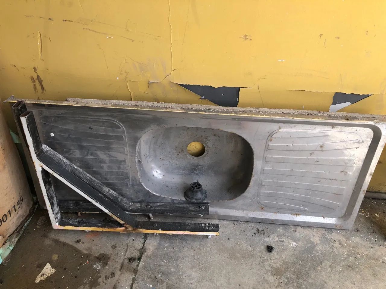 PIA INOX 1.20m COM MÃO FRANCESA  - Foto 2