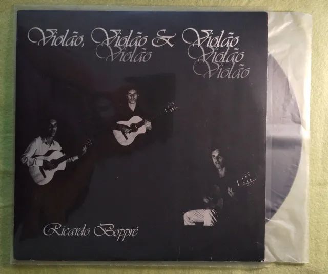 Disco de Vinil Ricardo Boppré - Violão, Violão & Violão - Foto 3