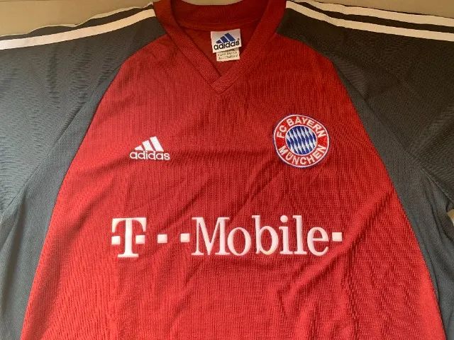 Camisa Bayern Munich 2002/2003 (Usada, tamanho G/L)