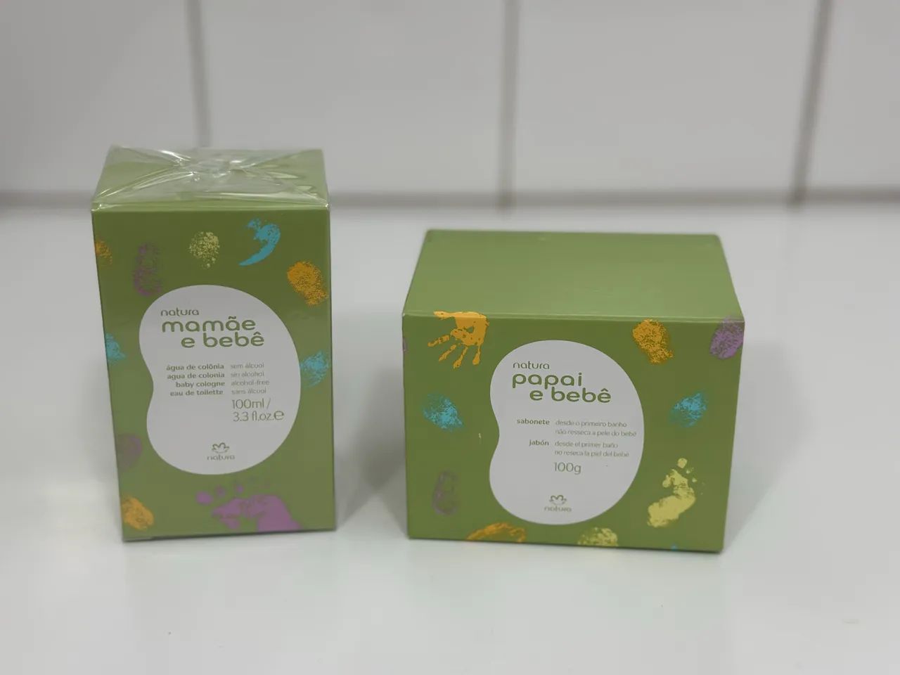 Kit Mamãe e Bebê Natura - Colônia e Sabonete