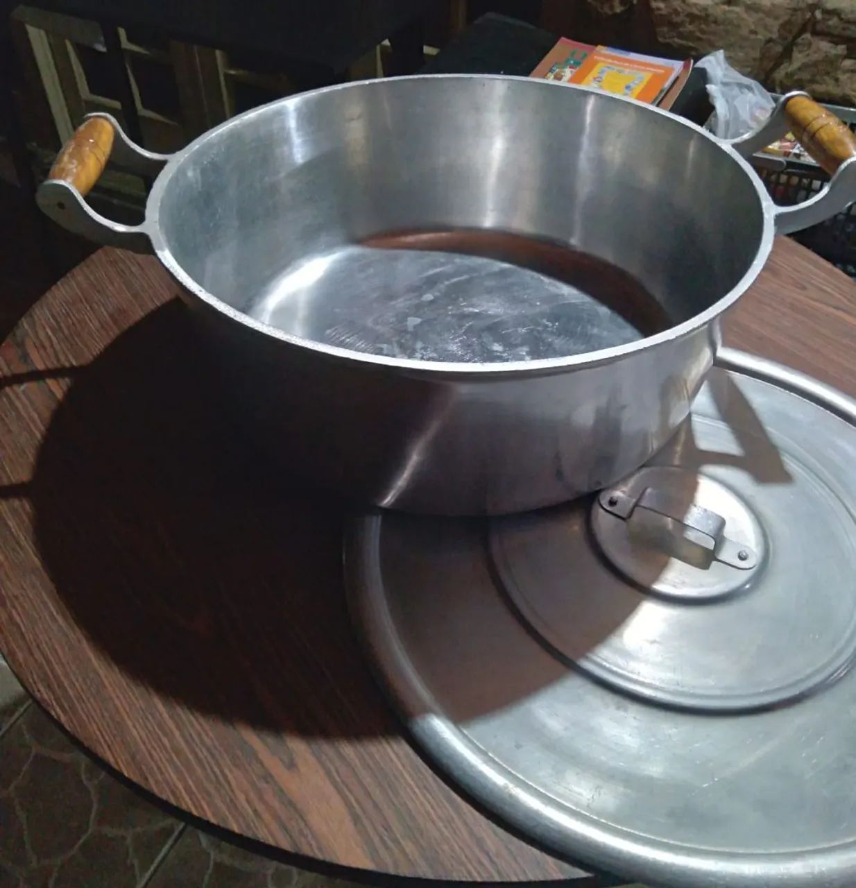 Panela de alumínio grosso 22 litros  - Foto 3
