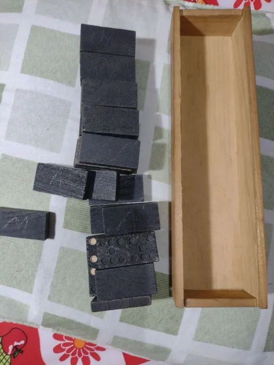 Jogo de Dominó Antigo Haltrich - Foto 2