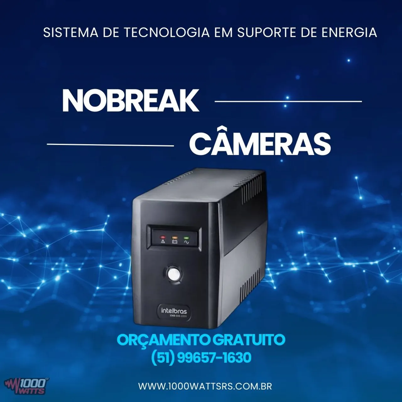 Nobreak para Câmeras Intelbras - Garanta a Segurança!