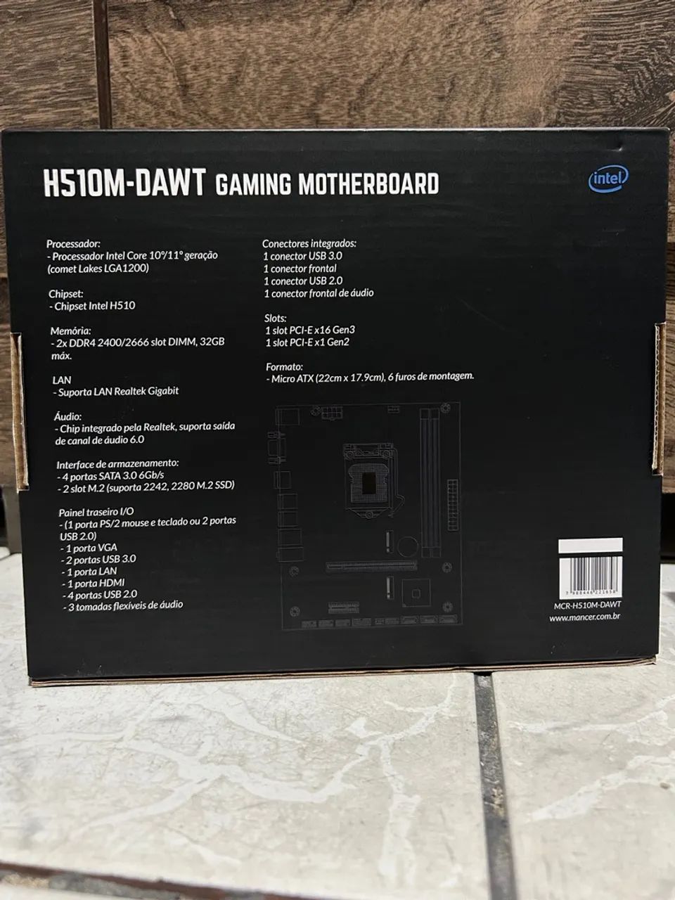 Processador i5 10400f + Placa mãe H510M Dawt - Foto 3