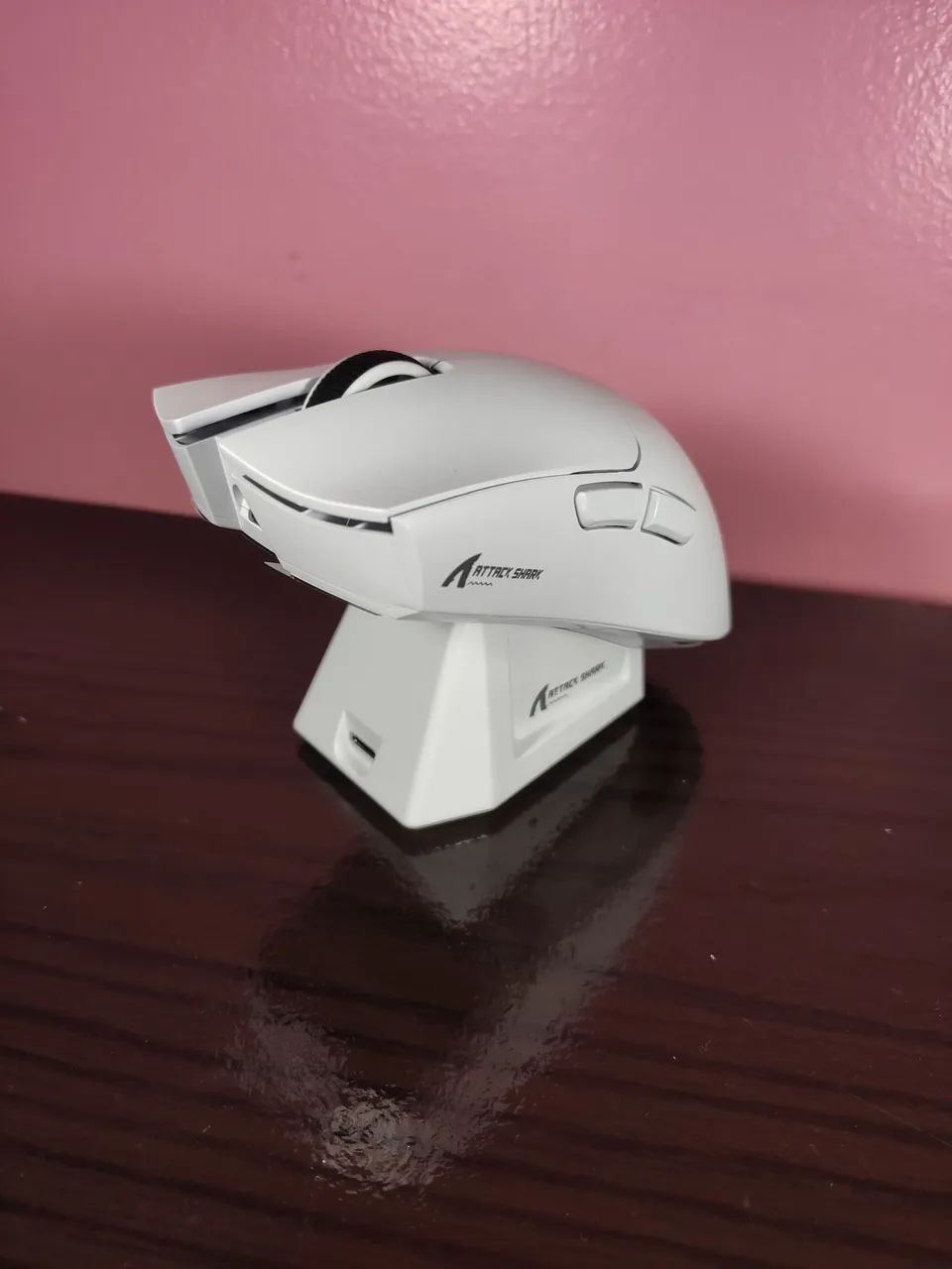 Mouse Attack Shark X11 com base de carregamento (Novo) - Foto 2