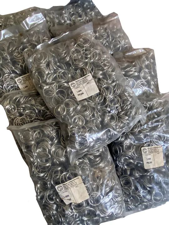 Argola para Chaveiro Lote 9000 peças