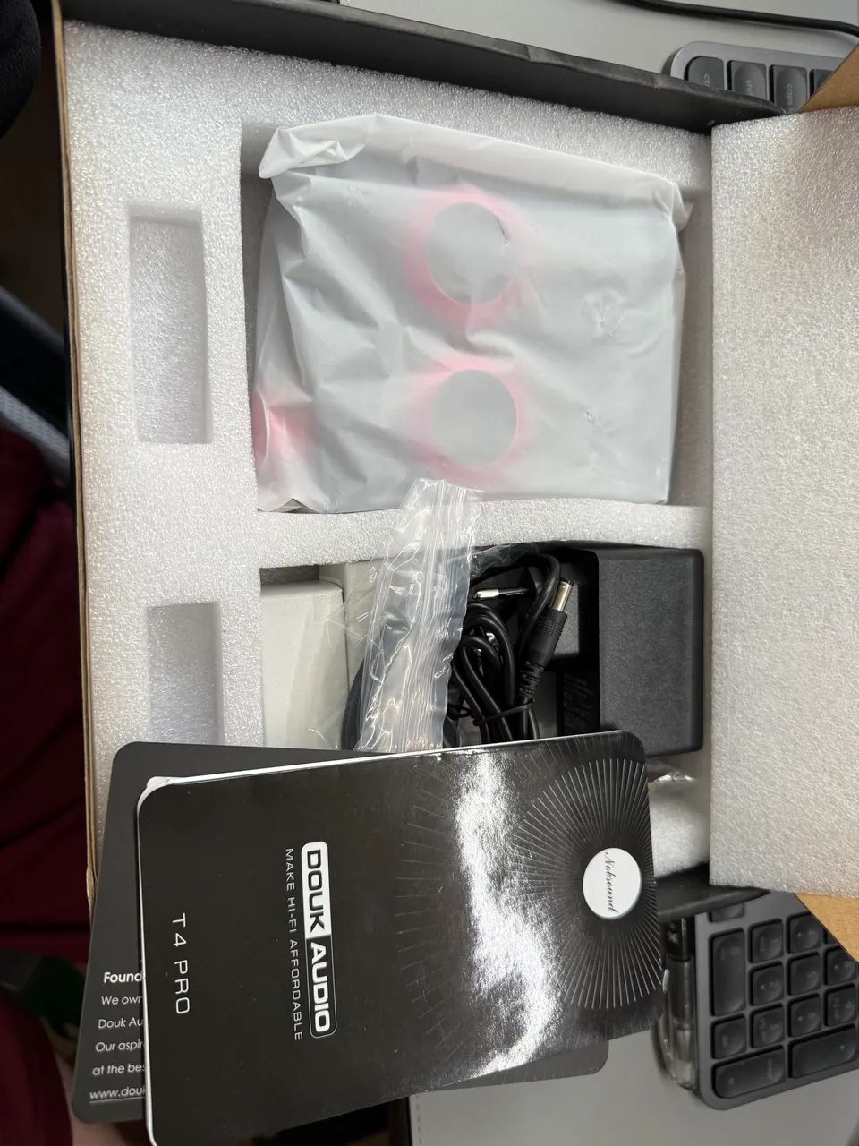 Douk Audio Pré-amplificador T4 PRO, pré-amplificador MM e fone de ouvido Hi-Fi - Foto 3