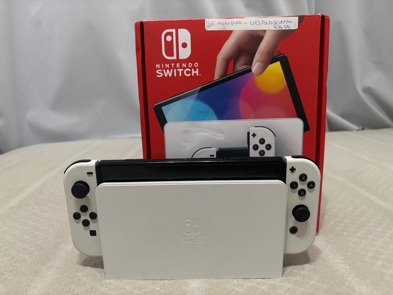 Nintendo Switch OLED Desbloqueado 256gb