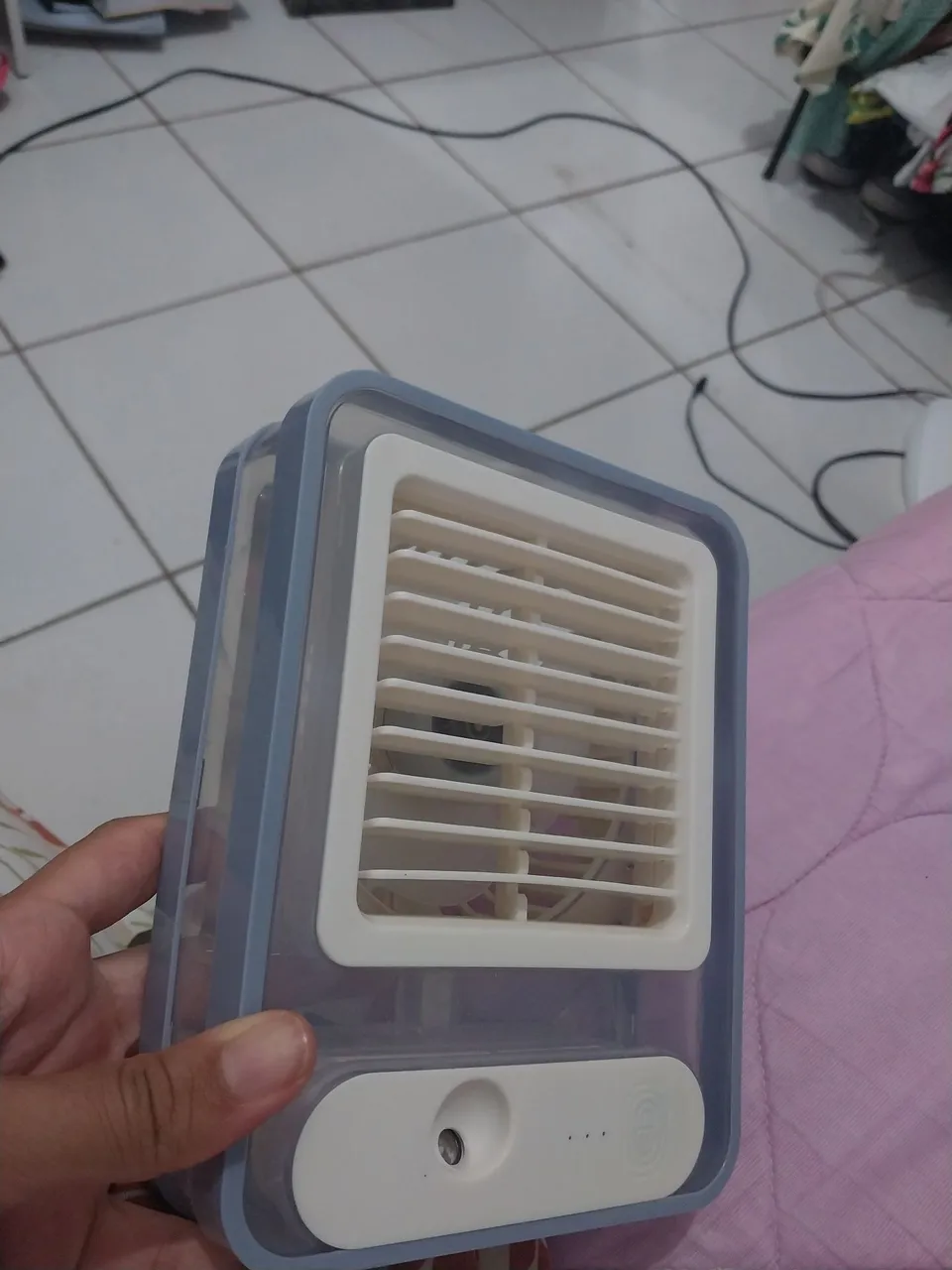 Mini Climatizador de Ar Portátil - Refrescância Garantida