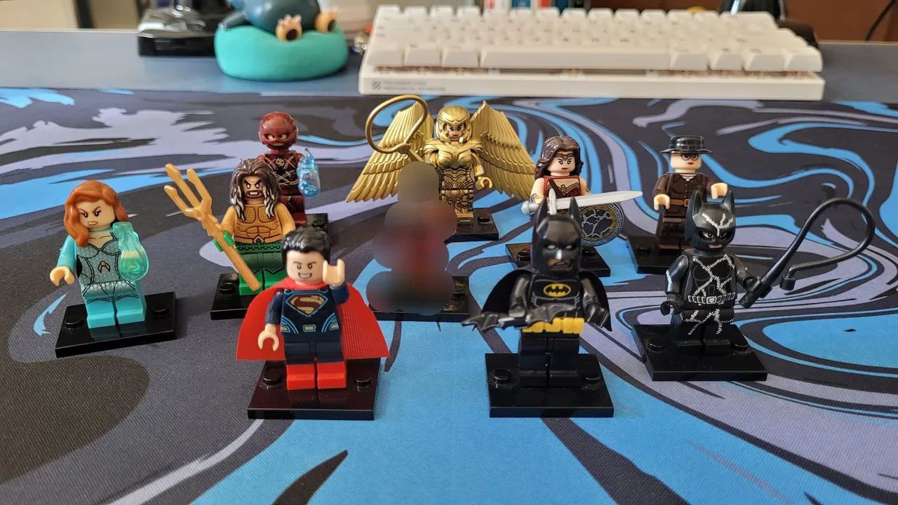Lote Miniaturas compatível lego DC Comics, Marvel e filmes - Foto 4