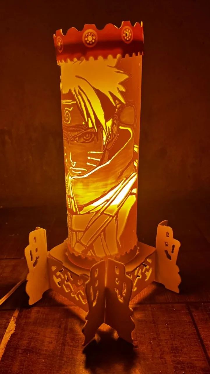 Luminária de Mesa Naruto - Decoração Criativa - Foto 3