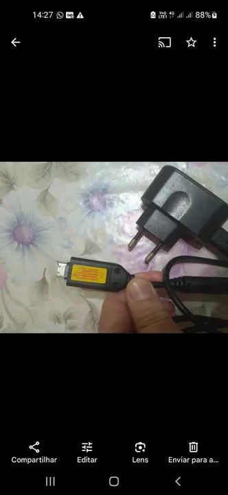 Carregador Samsung câmera digital  - Foto 2