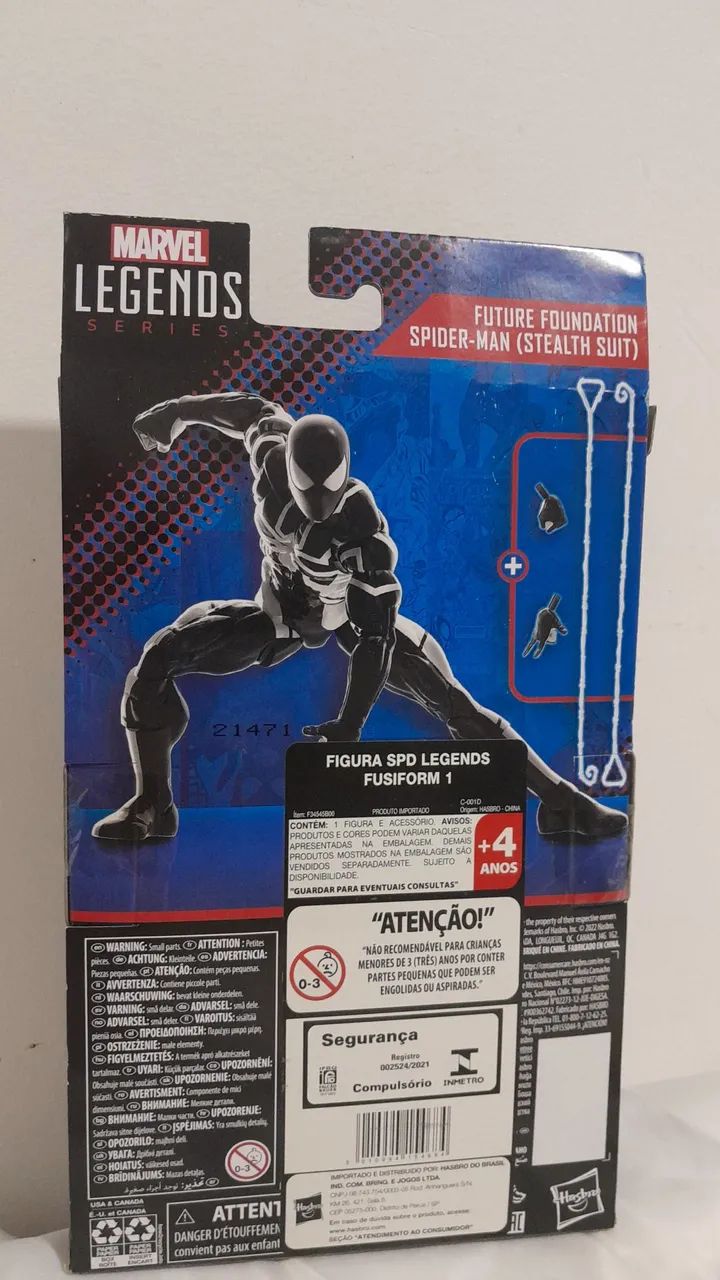 Action Figure Marvel Legends Spider-Man Future Foundation - Foto 4