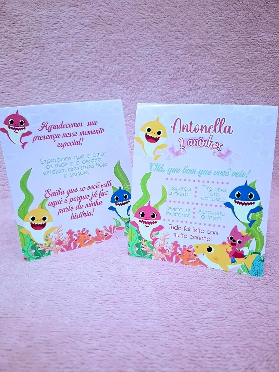 Baby shark lembrancinha personalizada pra festas de aniversário  - Foto 3