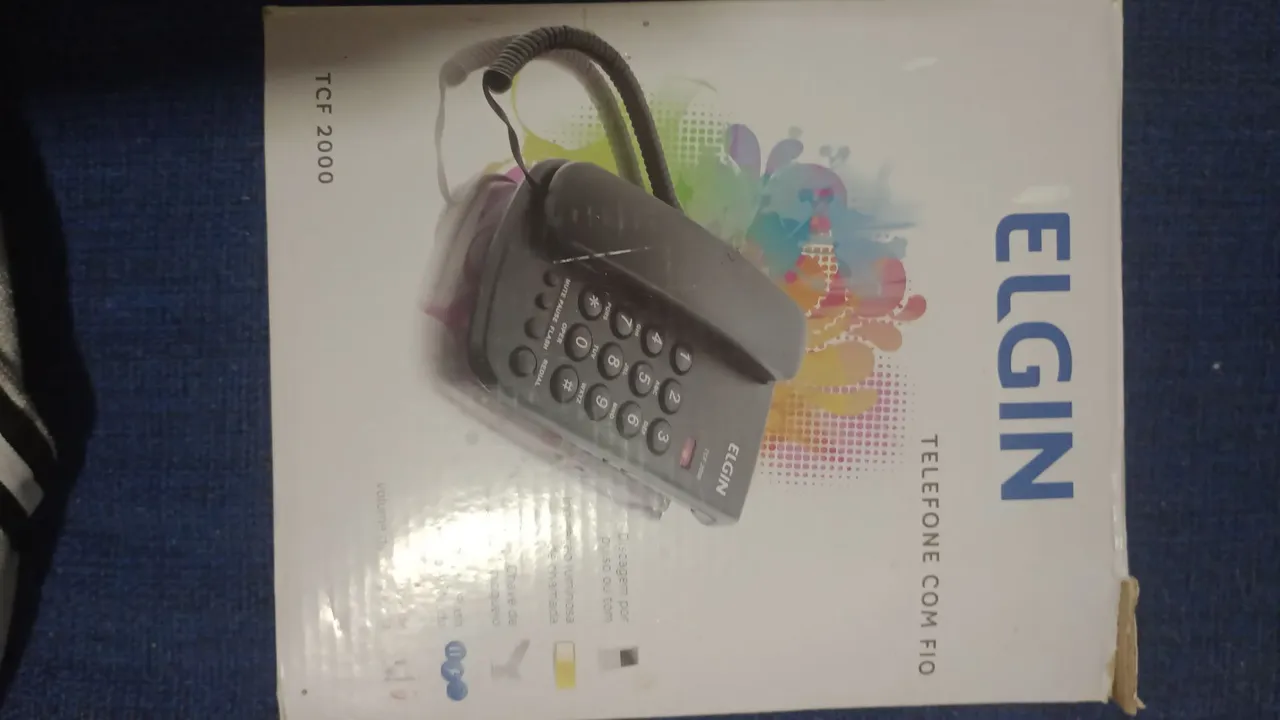 Telefone Fixo Elgin TCF 2000
