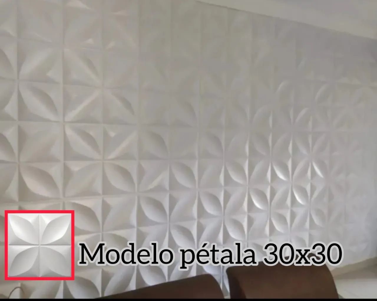 Placas de 3D (gesso ou cimento) - Foto 3