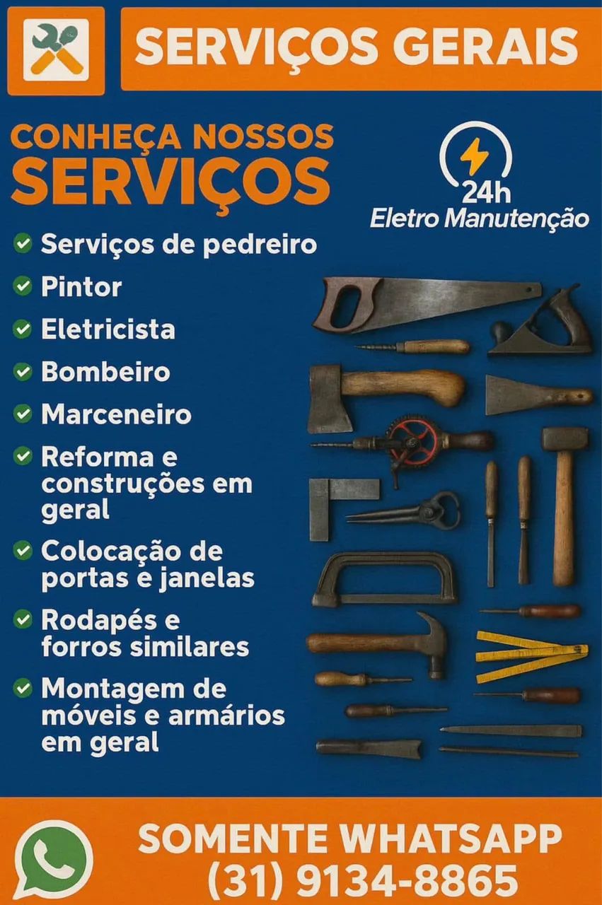 Pedreiro - pintor - eletricista ?