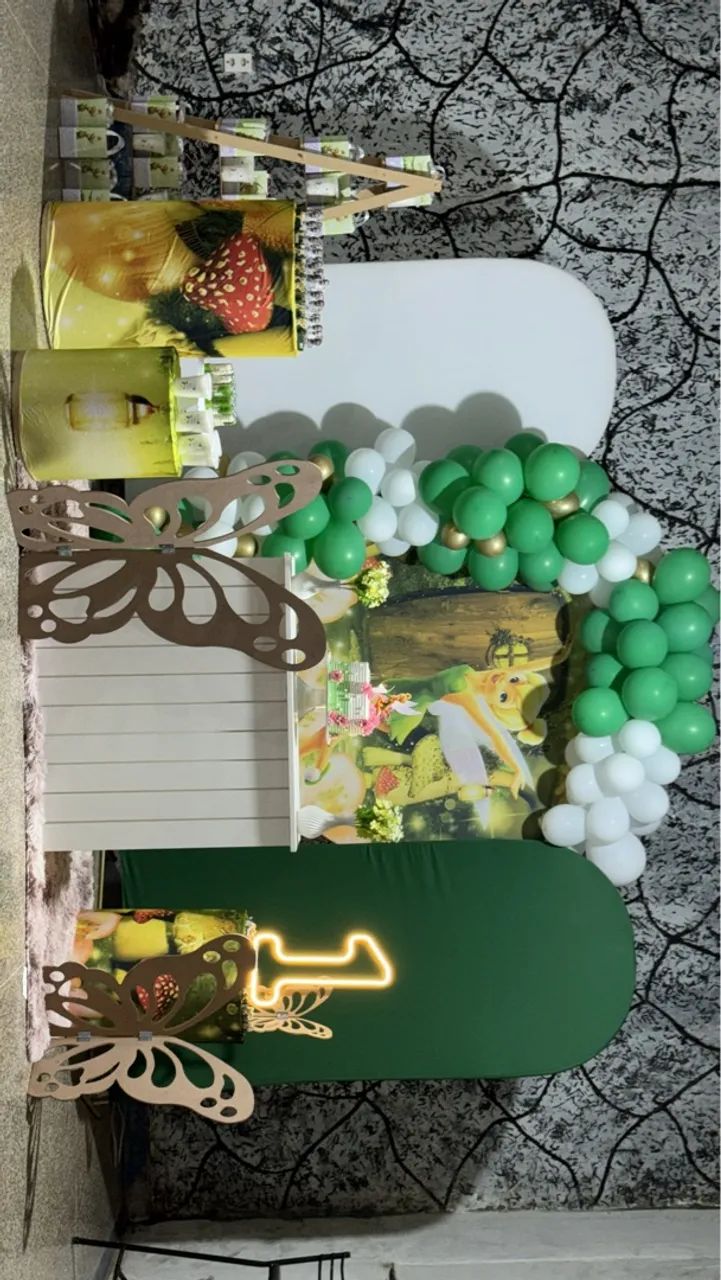 Decoração de Festa Infantil - Tema Tinker Bell pegue e monte - Foto 3