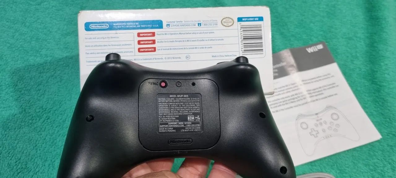 Controle Wii U Pro - Novo - Foto 2