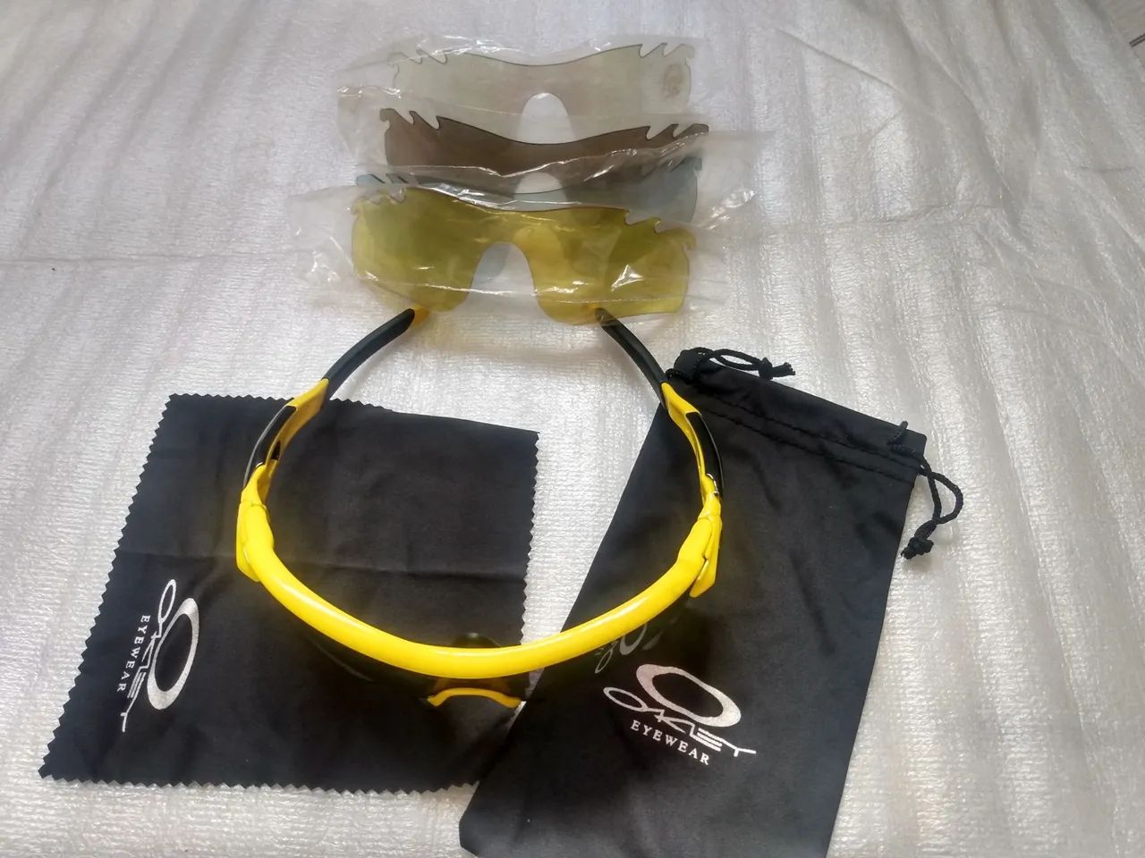 Óculos de Sol Oakley RADAR EV Path Yellow - Foto 4