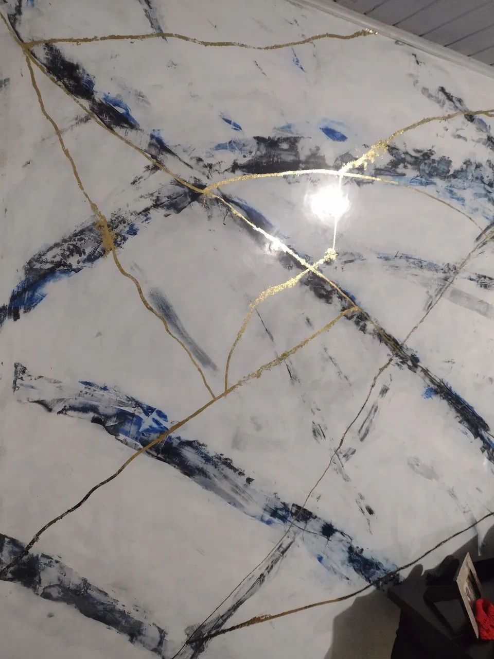 Pinturas grafiato efeitos mármore e granito textura  - Foto 4