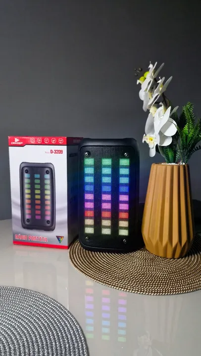 Caixa de Som Bluetooth Portátil D-3209