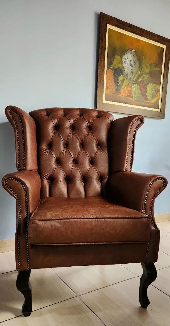 Poltrona Chesterfield (modelo inglês)