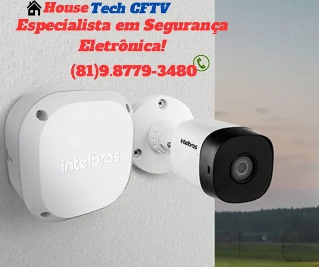 Kit Com duas Câmeras Intelbras, completo já instalado!  - Foto 2