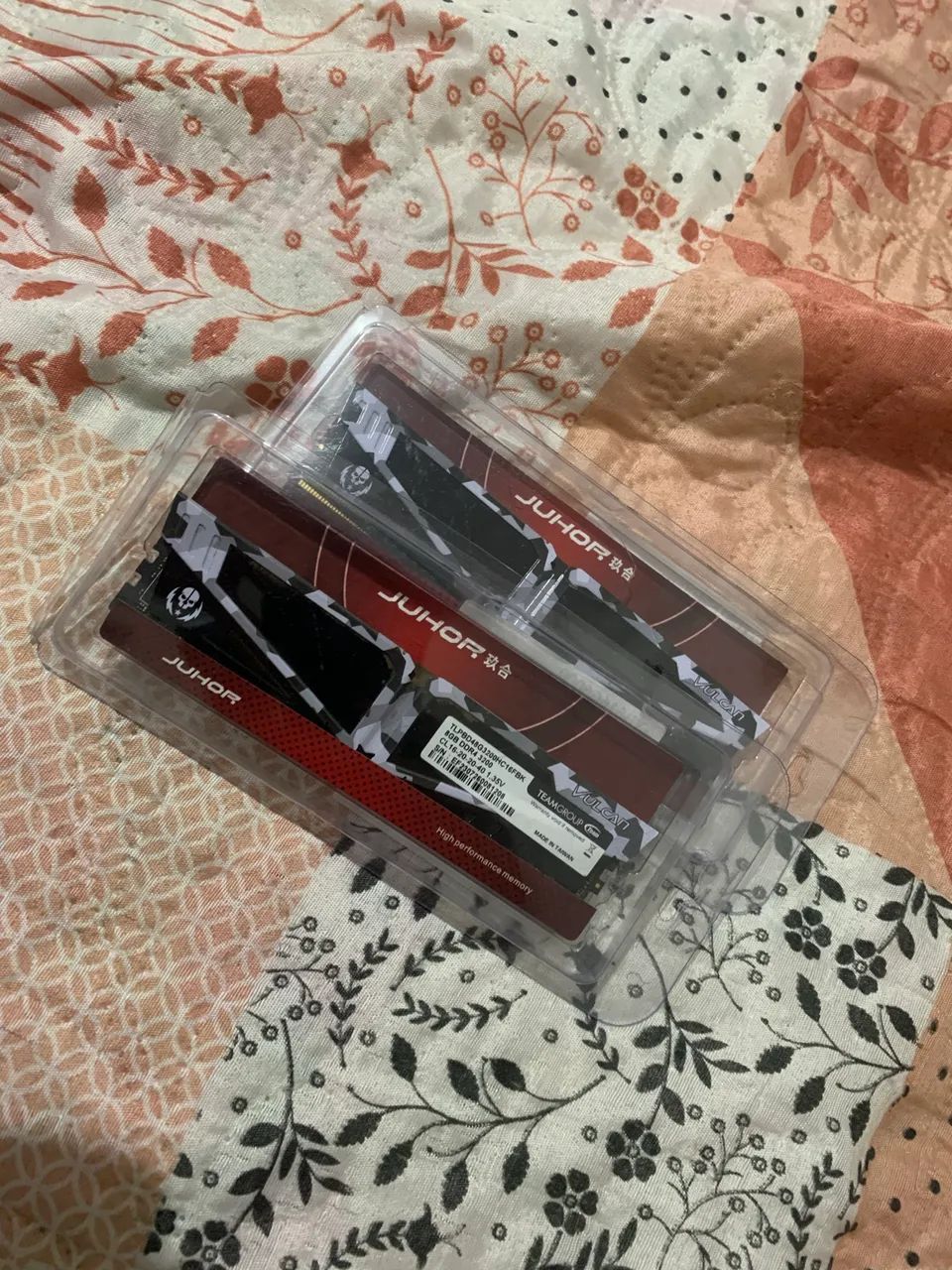 Team Group T-Force Vulcan Pichau 8GB (2x8) DDR4 3200MHz Branca,64739260455939120